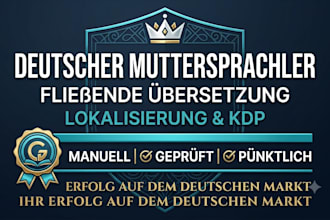 professional english to german translation and german localization