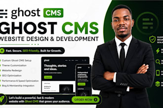 build ghost cms website, customize ghost cms newsletter, setup ghost cms ghost