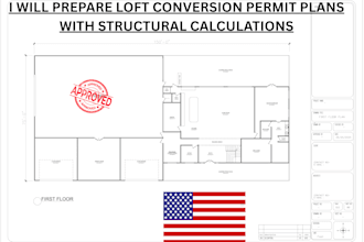 prepare loft conversion permit plans with structural calculations