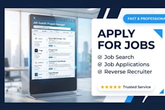apply for jobs, job application, job search, job hunt job app by reverse recruit
