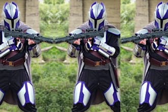 create custom cosplay creation wearable game movie anime cosplay props for con