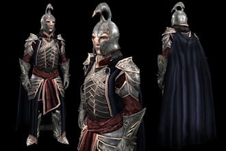 do custom 3d armor mods for skyrim, fallout 4, bg3, starfield and resident evil