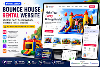 do bounce house website children party rental website inflatable rental website