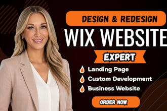 wix website redesign wix website design and redesign wix website development
