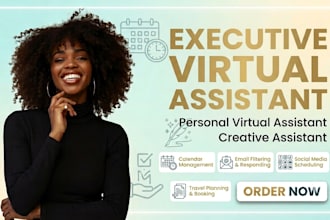 be executive virtual assistant creative assistant, personal virtual assistant,va