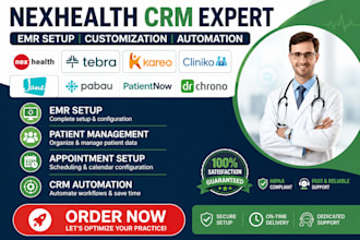 setup nexhealth tebra kareo jane cliniko pabau patientnow drchrono emr jane crm