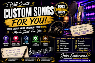 create custom song for you