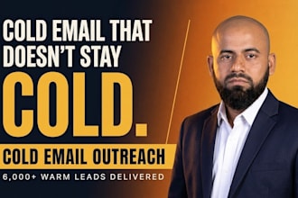 generate warm leads with cold email outreach