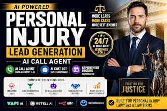 generate personal injury law firm leads with ai voice agent
