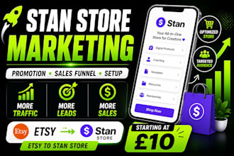 stan store marketing stan store setup digital product