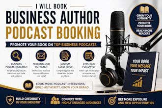book business author podcast interviews to grow your authority