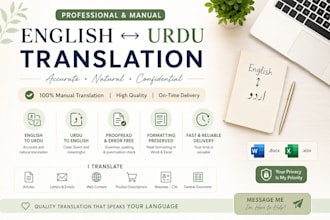 translate english to urdu and urdu to english