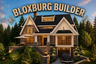 build a stunning custom bloxburg house and mansion