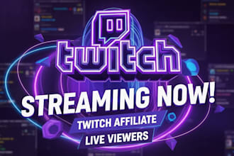 do twitch live viewers boost twitch affiliate twitch channel promotion