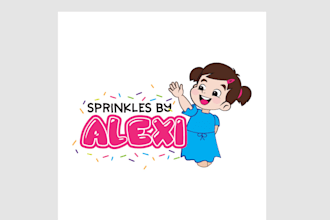 design a fun and cartoonist logo for your product and brand