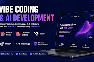 build ai website, ai web app, clone, claude code, fix vibe coding, lovable ai