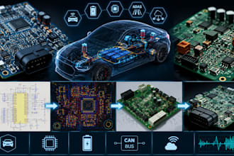design smart vehicle electronics, automotive pcb, ev battery bms, adas, iot pcb