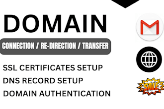 domain connection, redirection and transfer domain, web bug fix