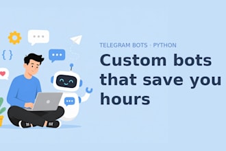 build a custom telegram bot for your business