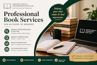 professionally proofread and edit your ebook or manuscript
