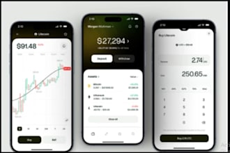 build trading app, crypto wallet app, stock trading app, wallet app, mobile app