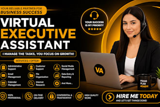 be your efficient virtual executive assistant
