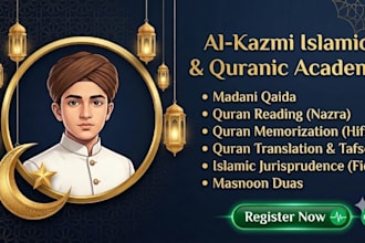 be your online quran teacher and handle arabic translation