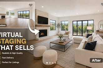 do virtual renovation, remove old item and then add new furniture to the rooms