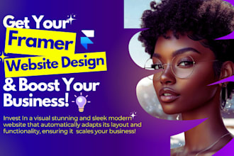design high converting framer website or framer landing page framer tutorial