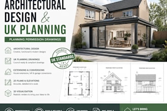 create architectural drawings and permit plans for city approval