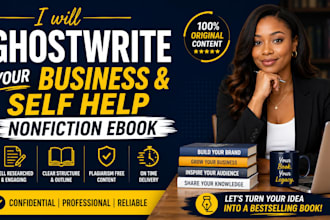 ghostwrite your business self help leadership  nonfiction ebook