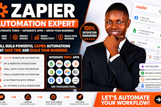 build zapier automation, API integration, webhook, airtable workflow
