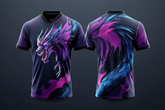 design custom jersey or teamwear design sublimation