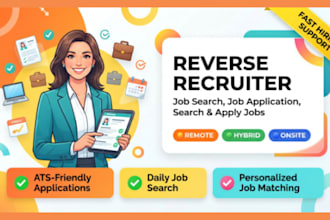 reverse recruit job search job application search and apply jobs