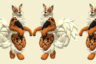 create custom vrchat avatars and vtuber models