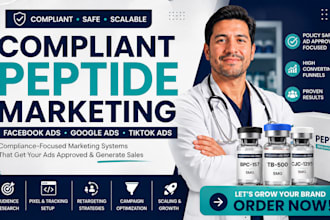 fix and set up compliant peptide google ads meta ads for your business