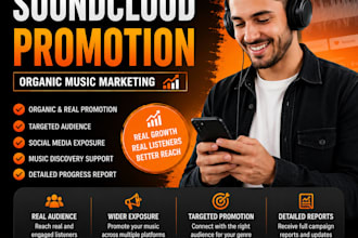 promote your soundcloud music with organic music marketing
