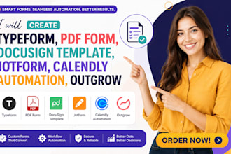 create typeform pdf form docusign template jotform calendly automation outgrow