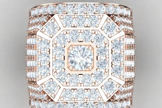 design realistic 3d jewelry cad models with photorealistic rendering