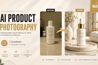create realistic ai product placement images for your brand