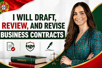 draft, review, and revise business contracts