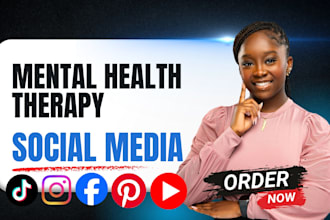 be your mental health, psychology, aba therapy social media marketing manager