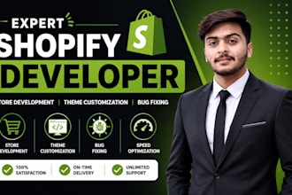 shopify custom coding, fix shopify bugs, and be a shopify expert