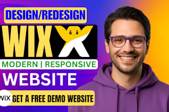 design, revamp wix real estate website, peptide website or fix wix website
