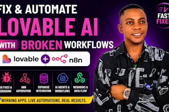 build, fix lovable ai website design, bolt, replit, supabase, cursor, base44,web