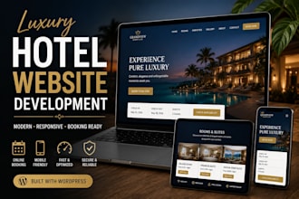 build a wordpress hotel booking website with online reservation system