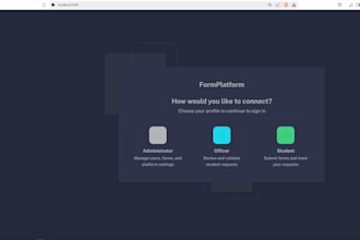 develop full stack websites