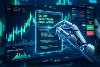 develop a custom deriv bot with automated trading strategies