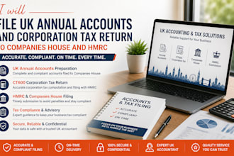 file UK annual accounts and corporation tax return to companies house and hmrc