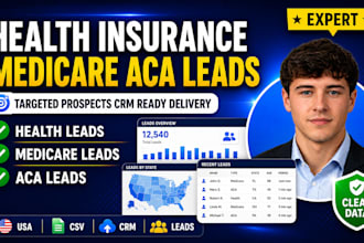 provide health insurance leads medicare leads aca insurance leads